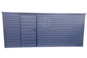 Gartenhaus  5x3m  Tür - Anthrazit - Pultdach GP201